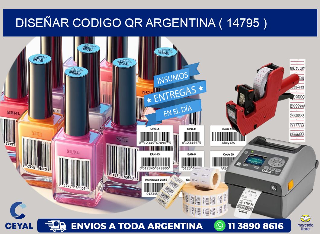 DISEÑAR CODIGO QR ARGENTINA ( 14795 )