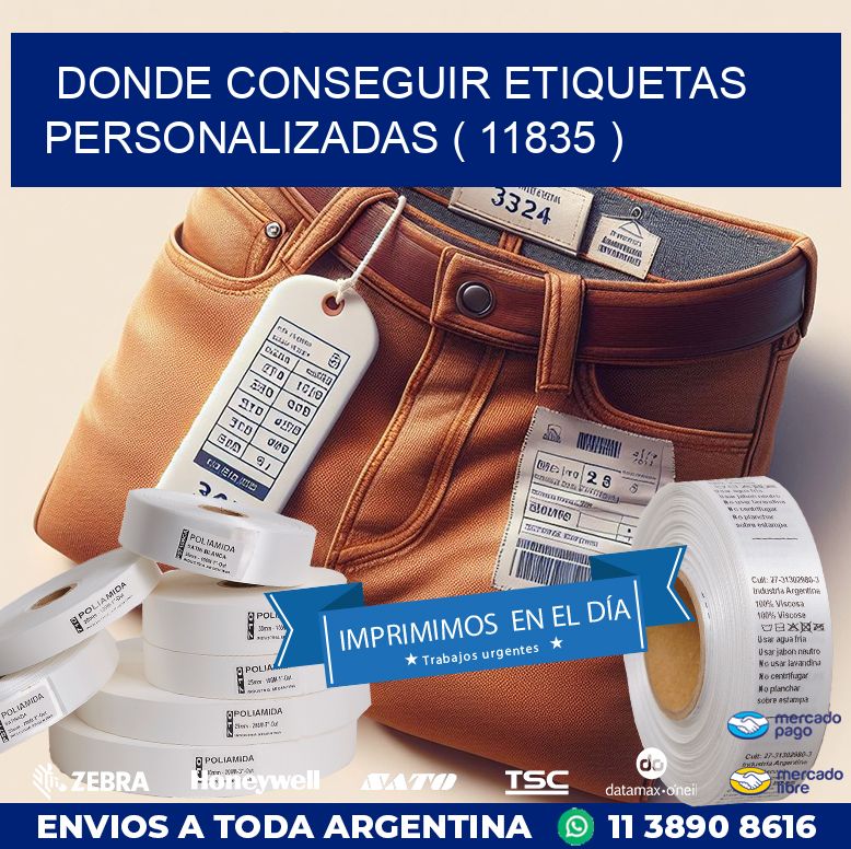 DONDE CONSEGUIR ETIQUETAS PERSONALIZADAS ( 11835 )