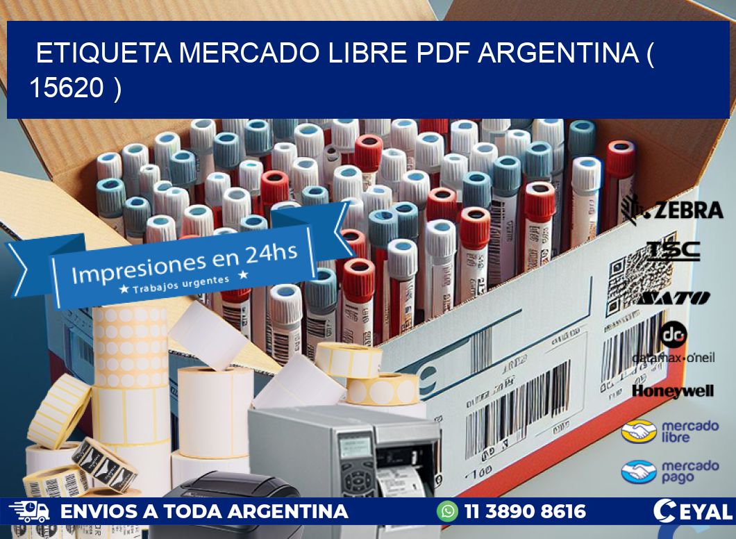 ETIQUETA MERCADO LIBRE PDF ARGENTINA ( 15620 )