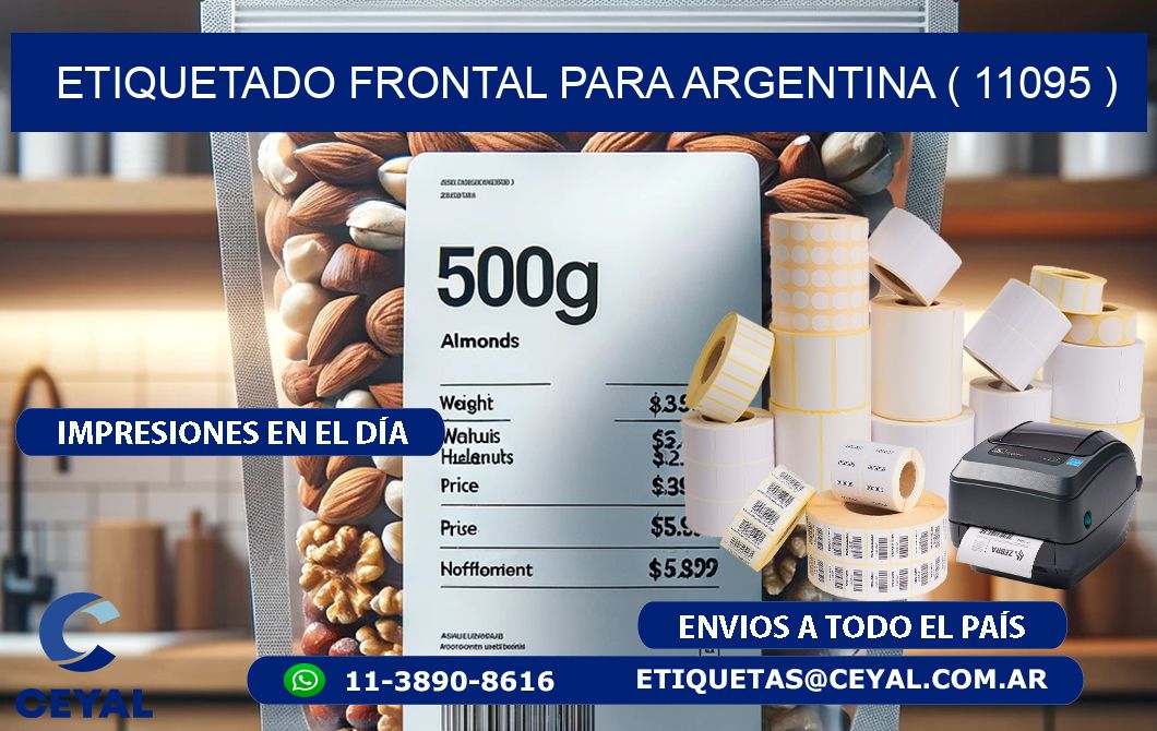 ETIQUETADO FRONTAL PARA ARGENTINA ( 11095 )