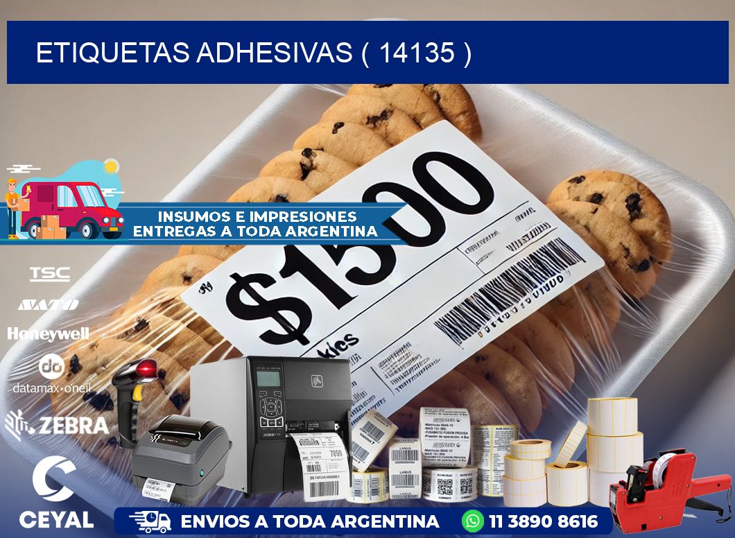 ETIQUETAS ADHESIVAS ( 14135 )