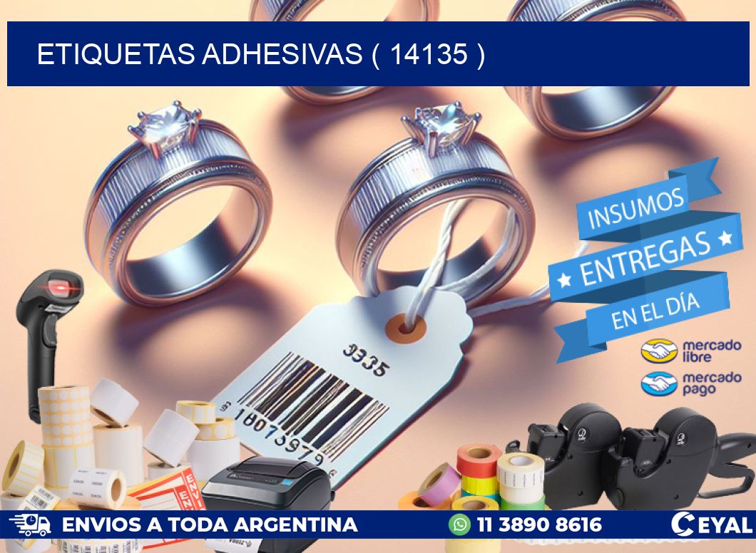ETIQUETAS ADHESIVAS ( 14135 )