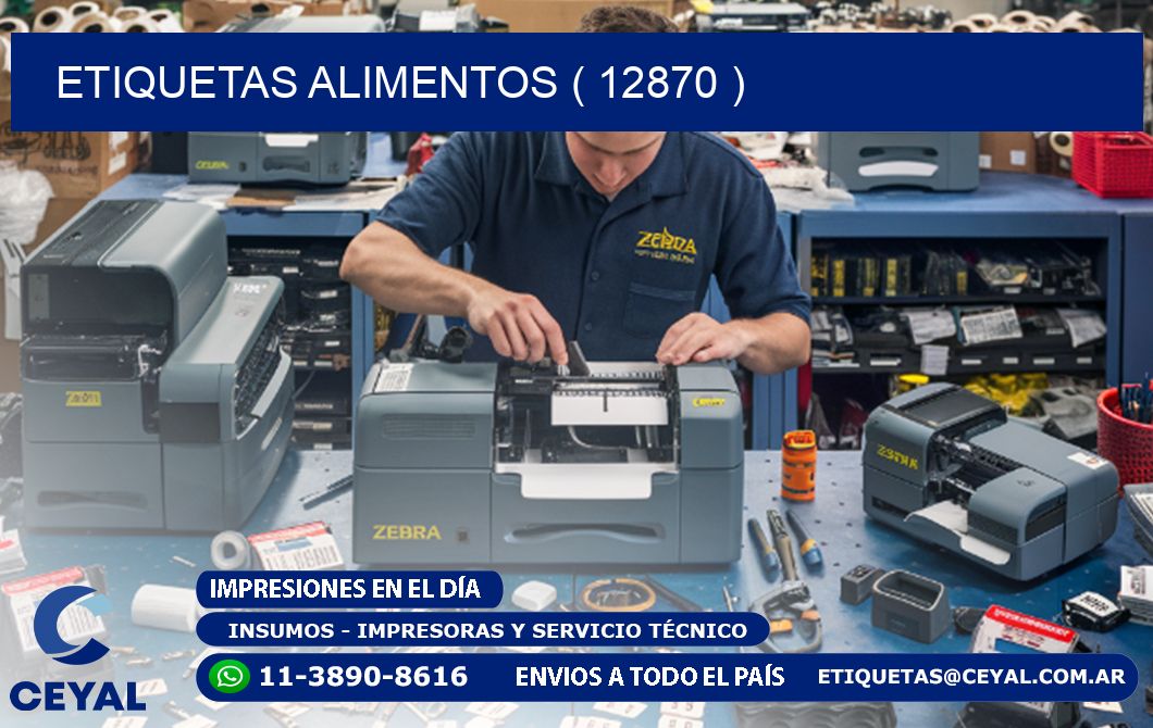 ETIQUETAS ALIMENTOS ( 12870 )
