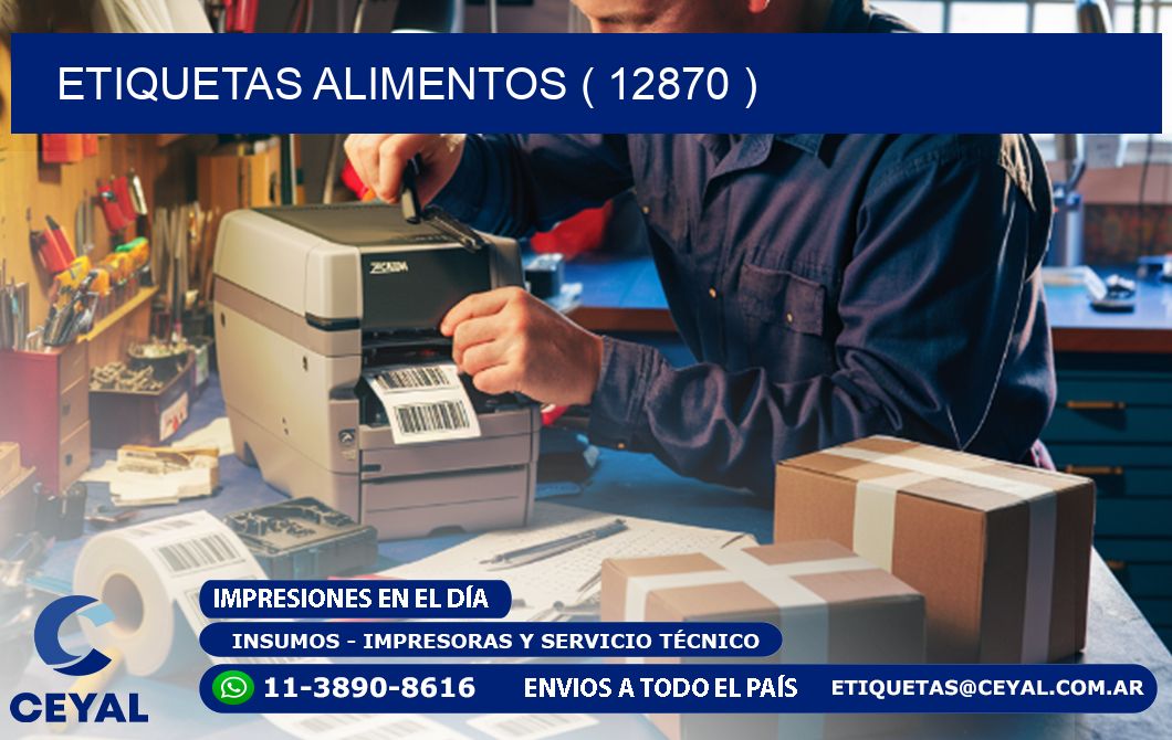 ETIQUETAS ALIMENTOS ( 12870 )