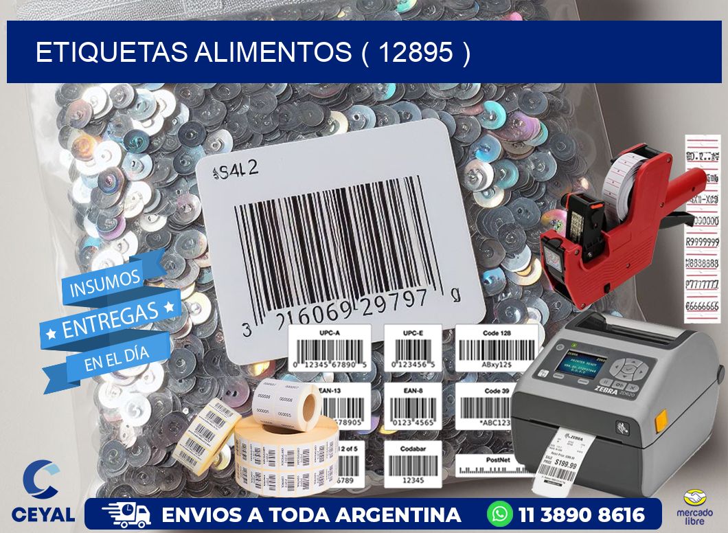ETIQUETAS ALIMENTOS ( 12895 )