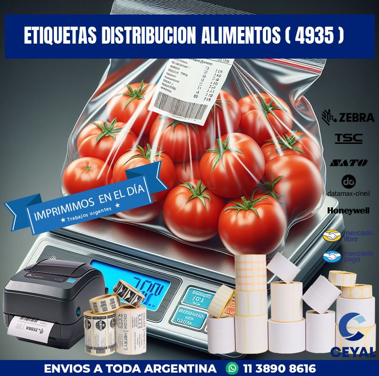 ETIQUETAS DISTRIBUCION ALIMENTOS ( 4935 )