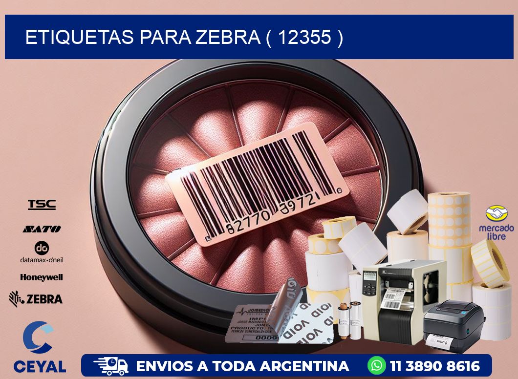 ETIQUETAS PARA ZEBRA ( 12355 )