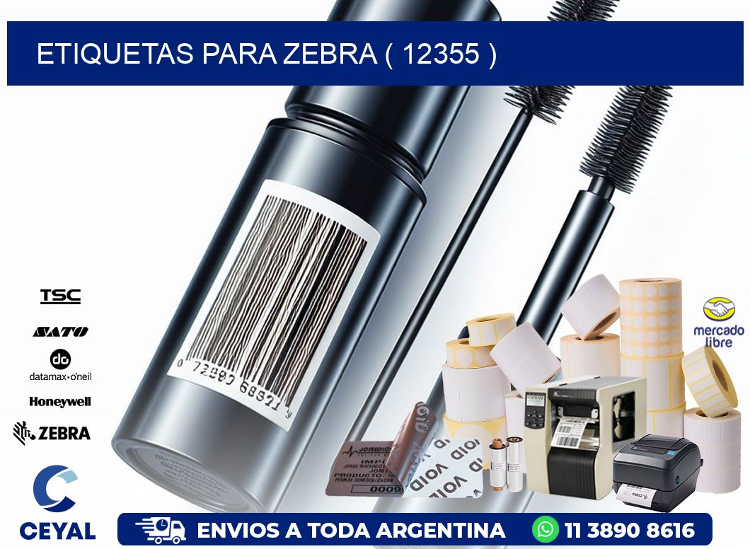 ETIQUETAS PARA ZEBRA ( 12355 )