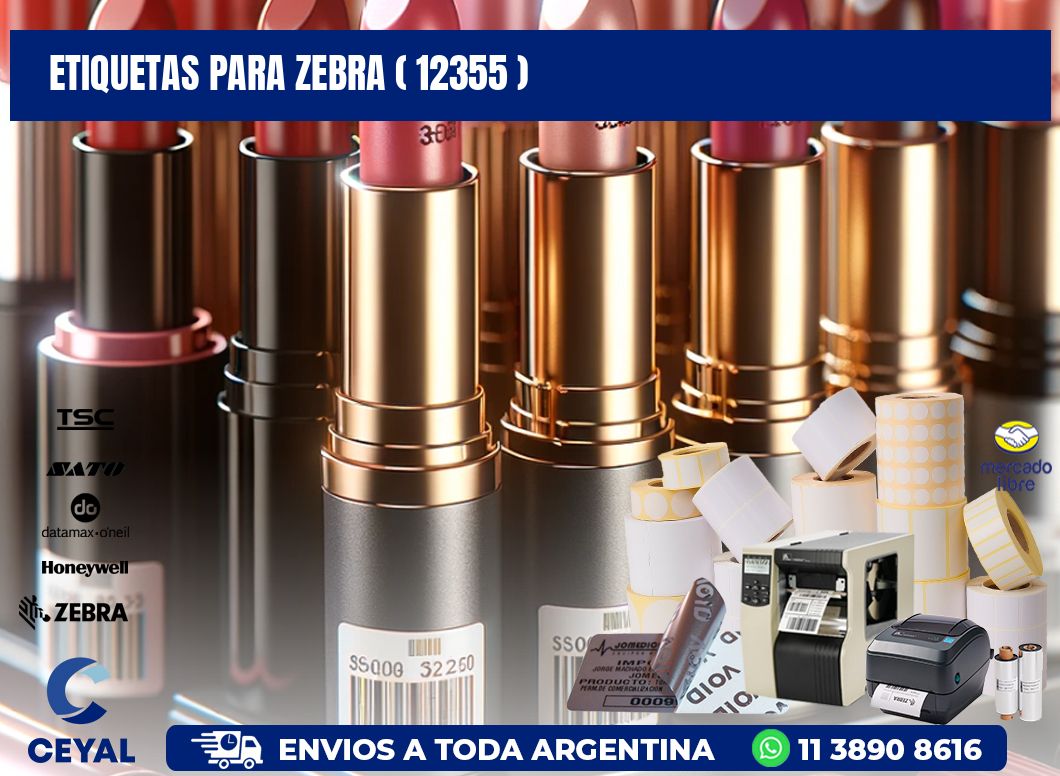 ETIQUETAS PARA ZEBRA ( 12355 )