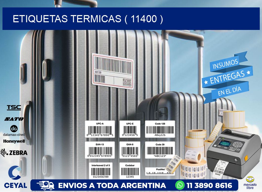 ETIQUETAS TERMICAS ( 11400 )