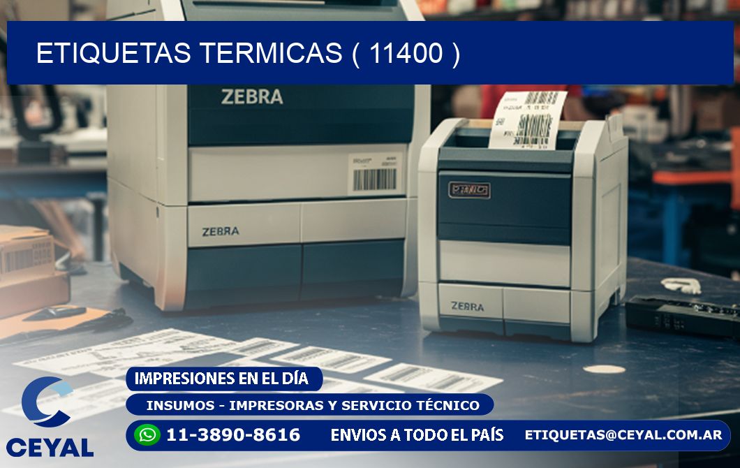 ETIQUETAS TERMICAS ( 11400 )