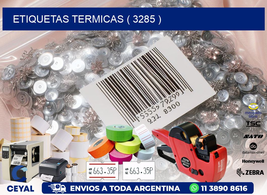 ETIQUETAS TERMICAS ( 3285 )