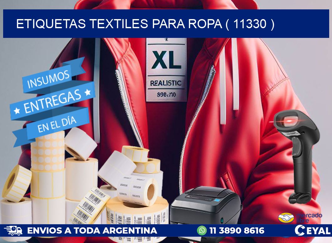 ETIQUETAS TEXTILES PARA ROPA ( 11330 )