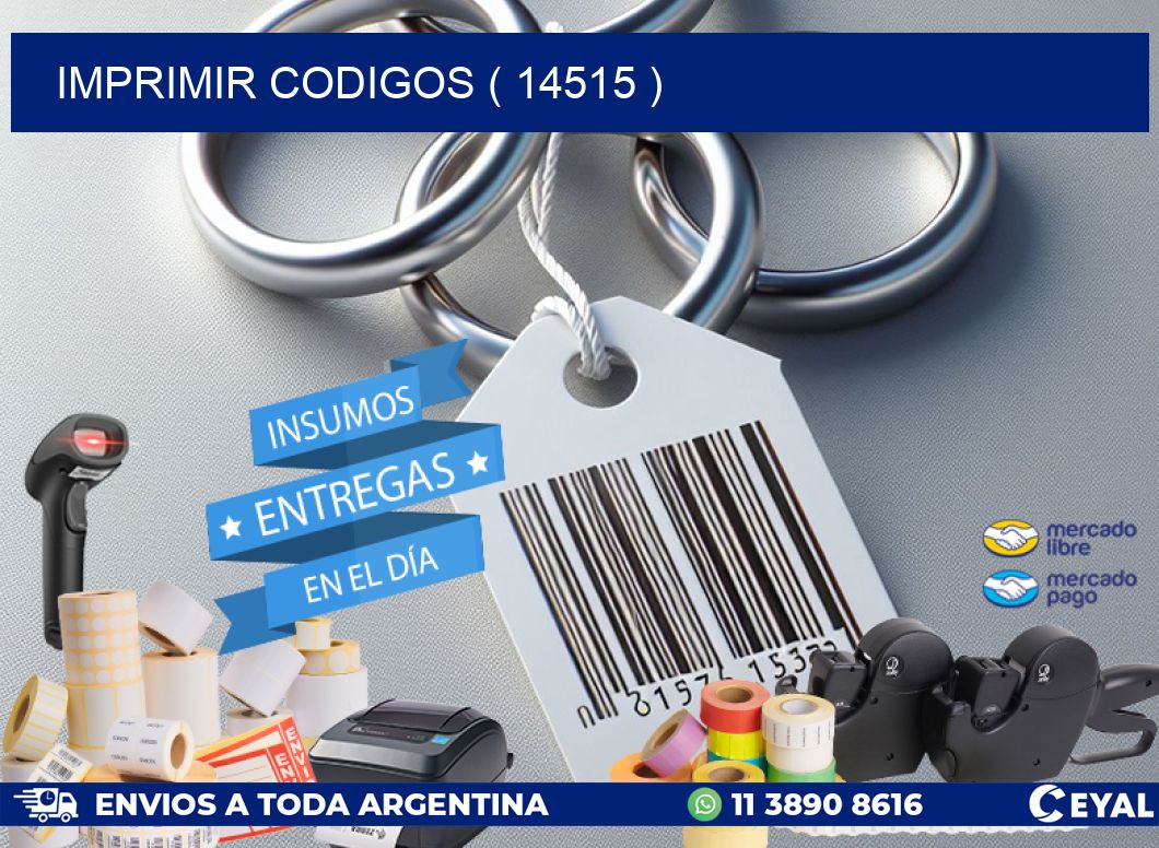 IMPRIMIR CODIGOS ( 14515 )