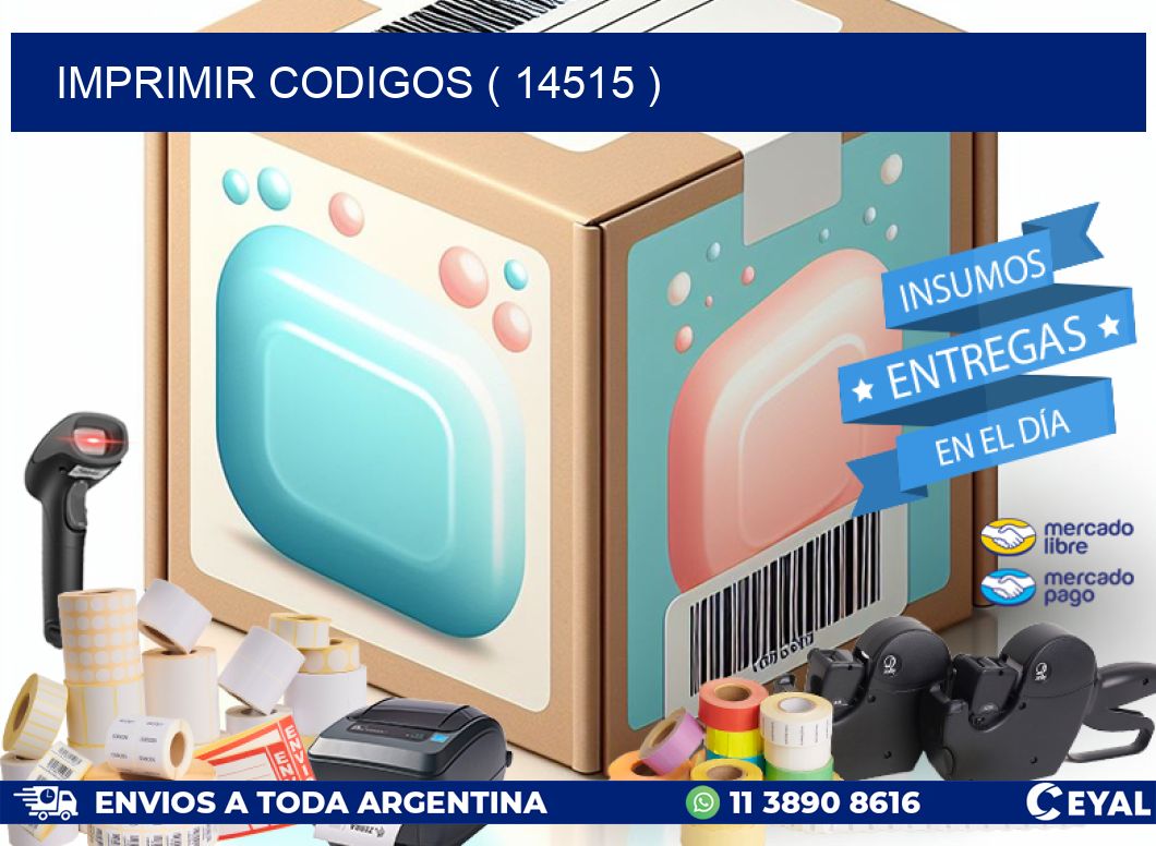 IMPRIMIR CODIGOS ( 14515 )