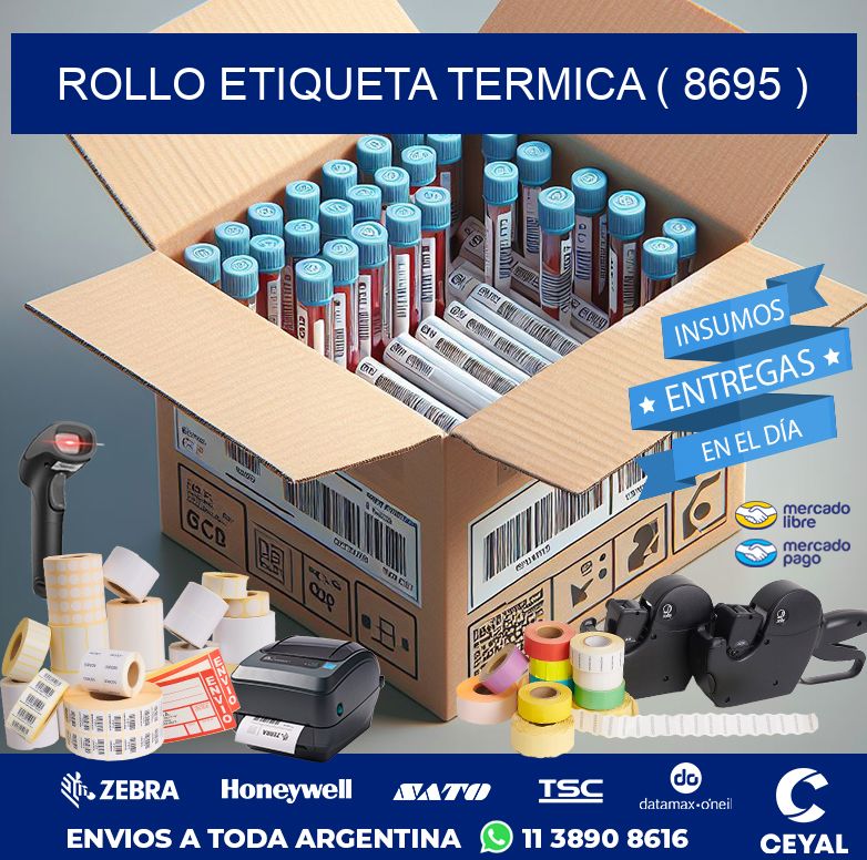 ROLLO ETIQUETA TERMICA ( 8695 )