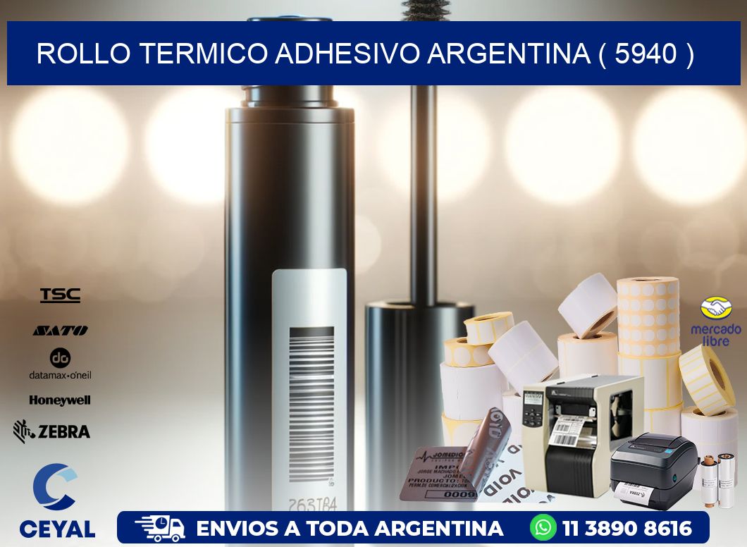 ROLLO TERMICO ADHESIVO ARGENTINA ( 5940 )