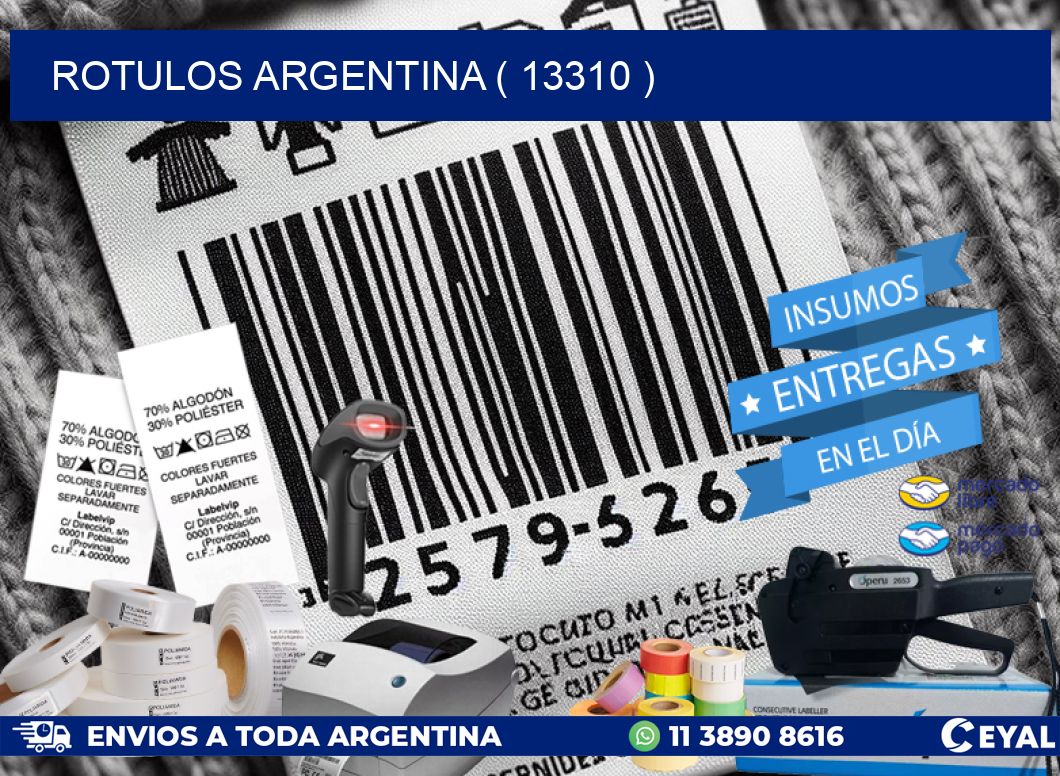 ROTULOS ARGENTINA ( 13310 )