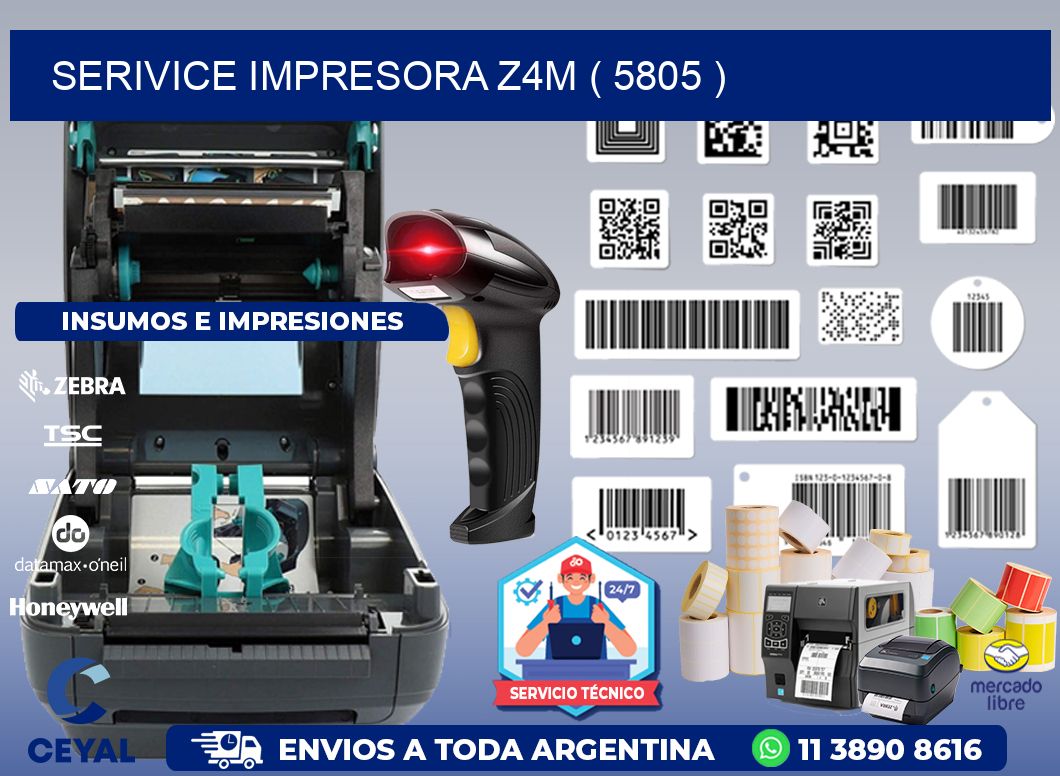 SERIVICE IMPRESORA Z4M ( 5805 )