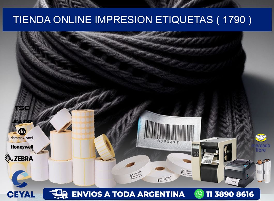 TIENDA ONLINE IMPRESION ETIQUETAS ( 1790 )