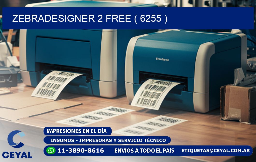 ZEBRADESIGNER 2 FREE ( 6255 )