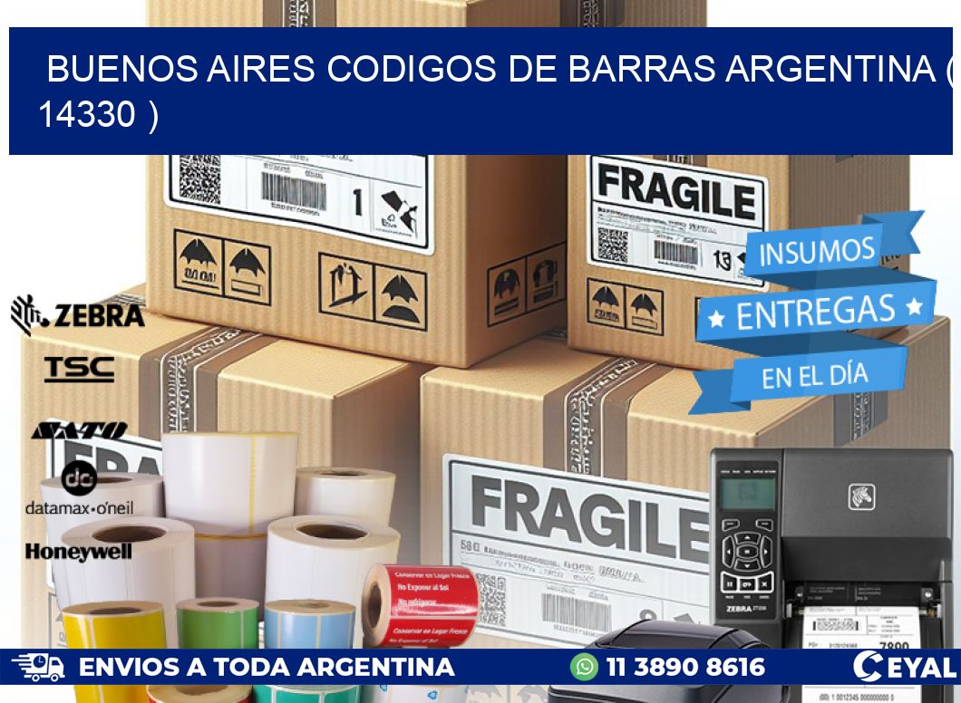 buenos aires codigos de barras argentina ( 14330 )