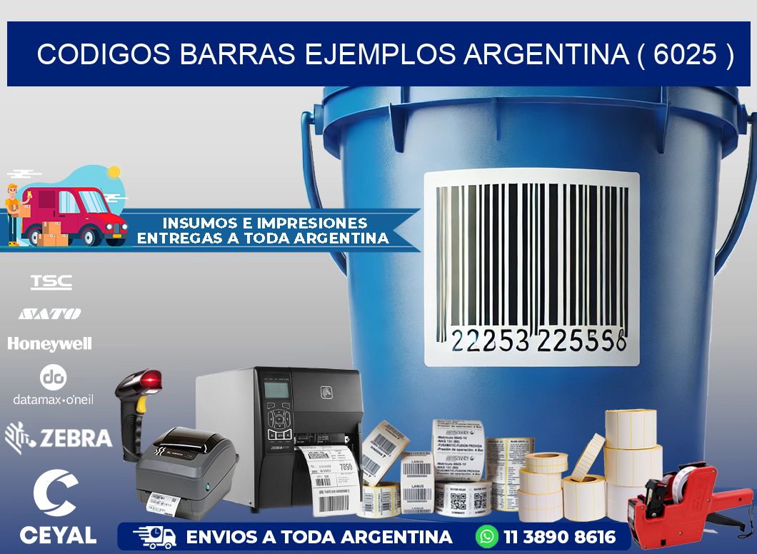codigos barras ejemplos argentina ( 6025 )