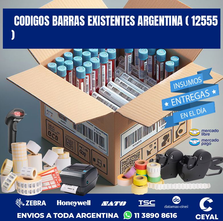 codigos barras existentes argentina ( 12555 )