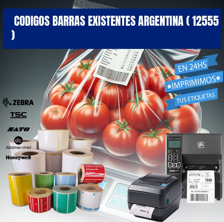 codigos barras existentes argentina ( 12555 )