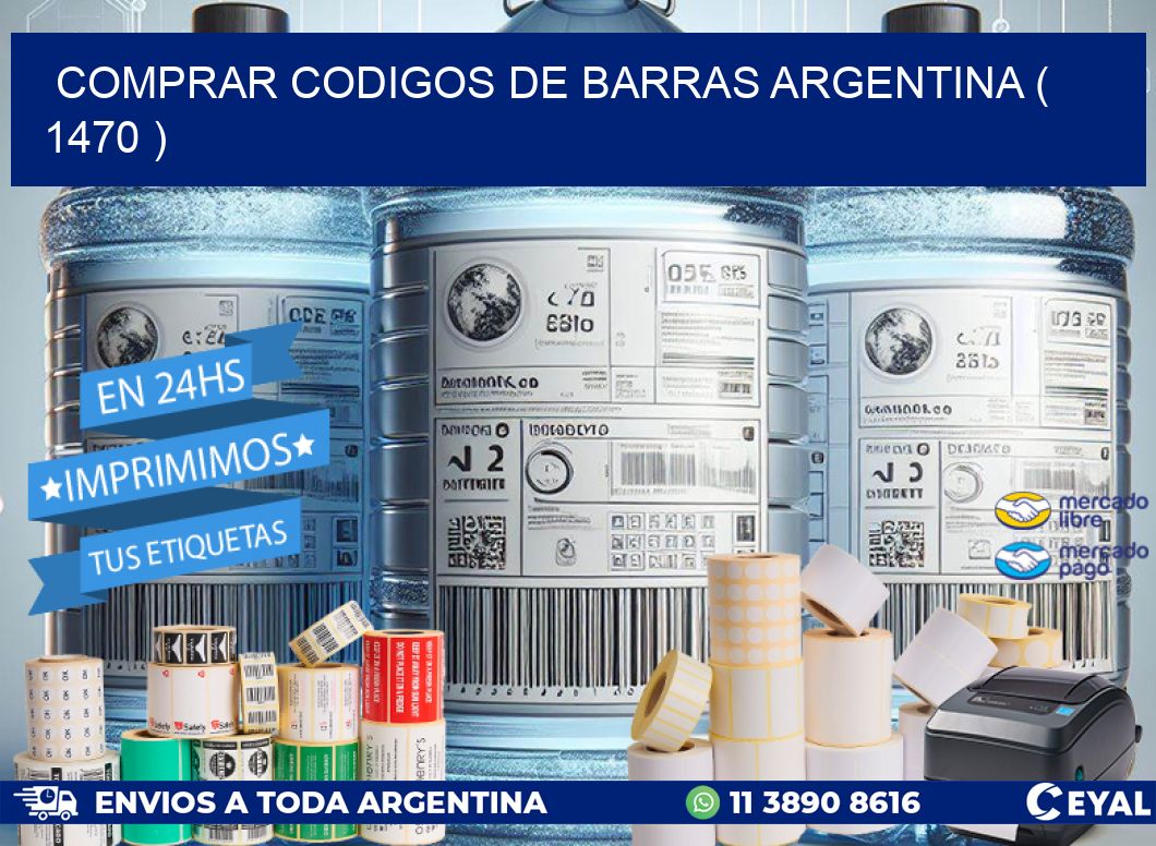 comprar codigos de barras argentina ( 1470 )