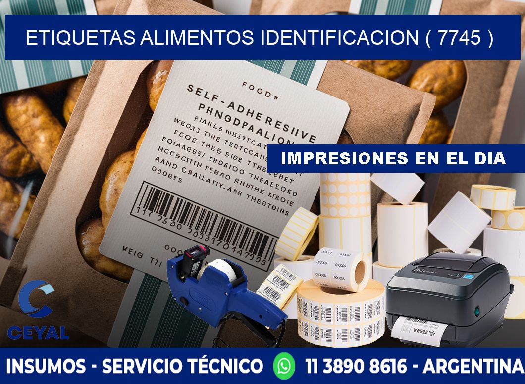 etiquetas alimentos identificacion ( 7745 )