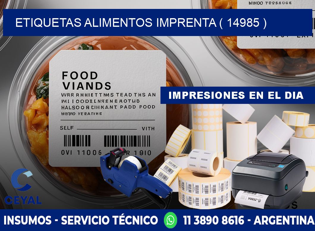 etiquetas alimentos imprenta ( 14985 )