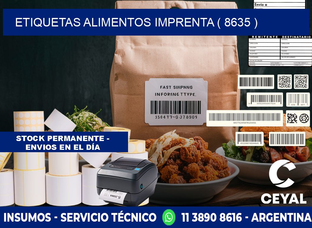 etiquetas alimentos imprenta ( 8635 )