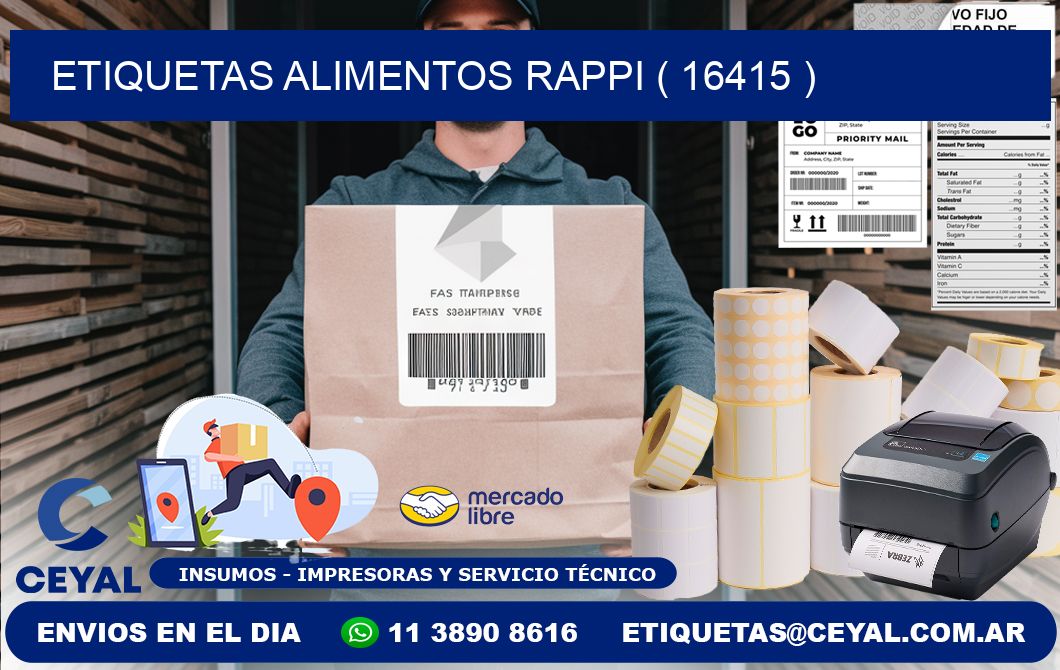 etiquetas alimentos rappi ( 16415 )