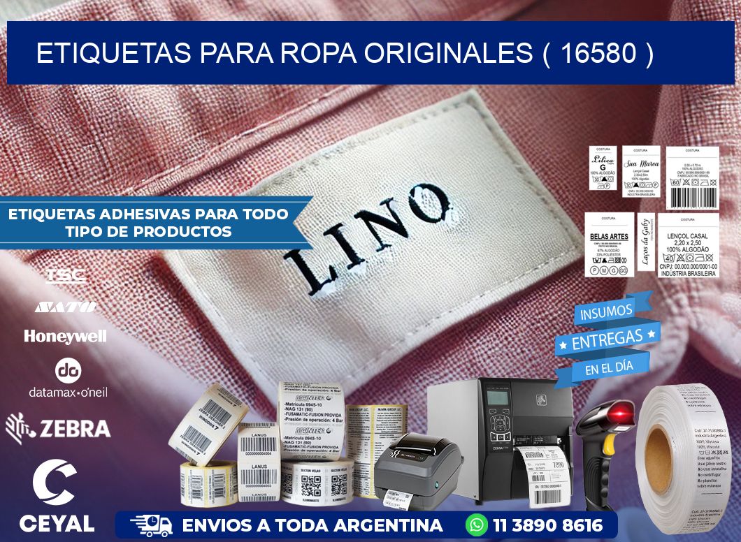 etiquetas para ropa originales ( 16580 )