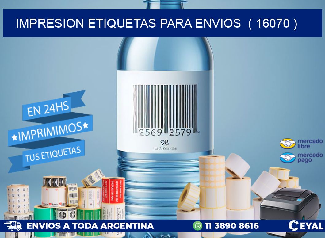 impresion etiquetas para envios  ( 16070 )
