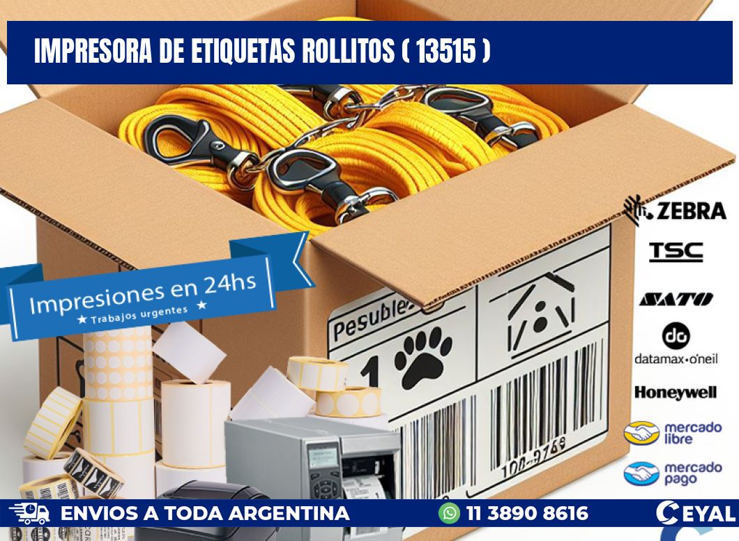 impresora de etiquetas rollitos ( 13515 )