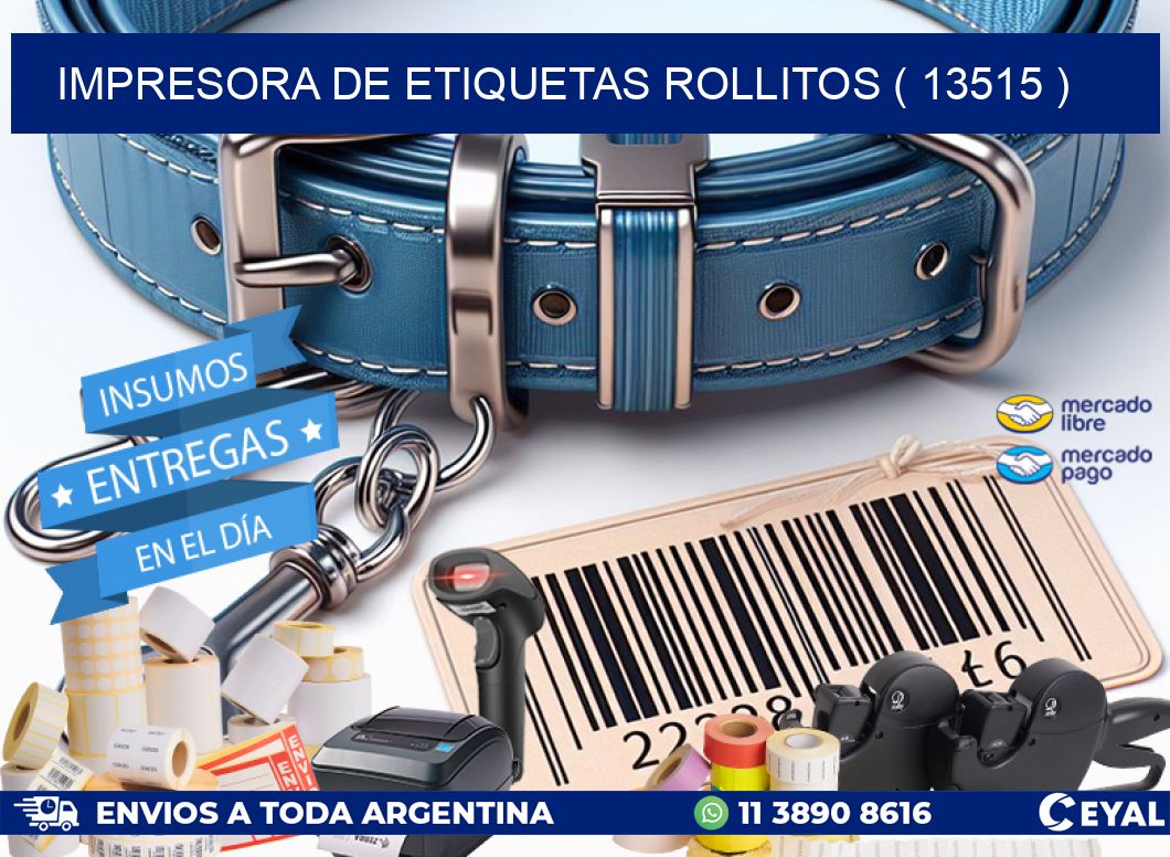 impresora de etiquetas rollitos ( 13515 )