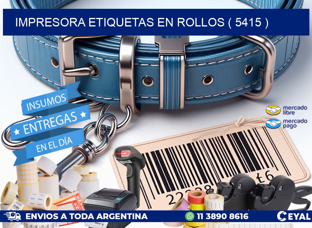 impresora etiquetas en rollos ( 5415 )
