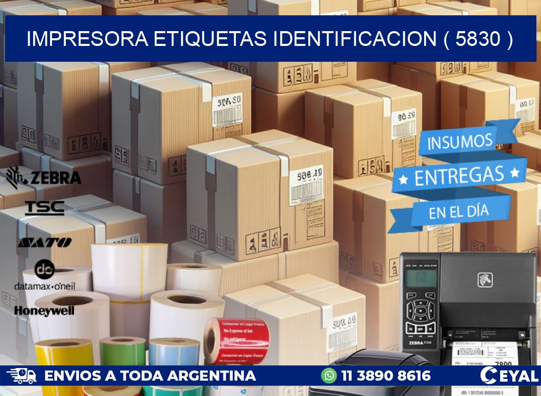 impresora etiquetas identificacion ( 5830 )