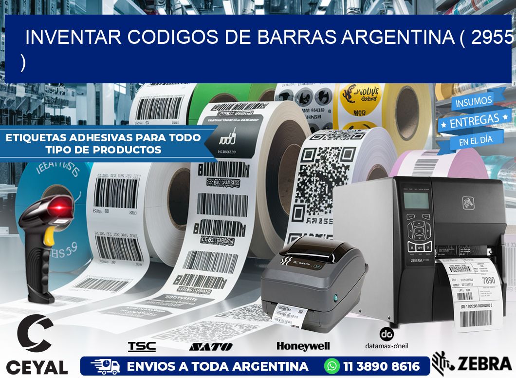 inventar codigos de barras argentina ( 2955 )