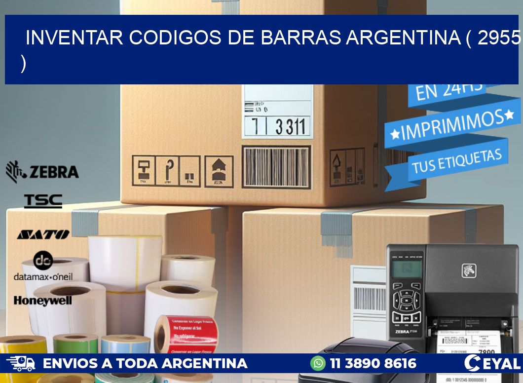 inventar codigos de barras argentina ( 2955 )