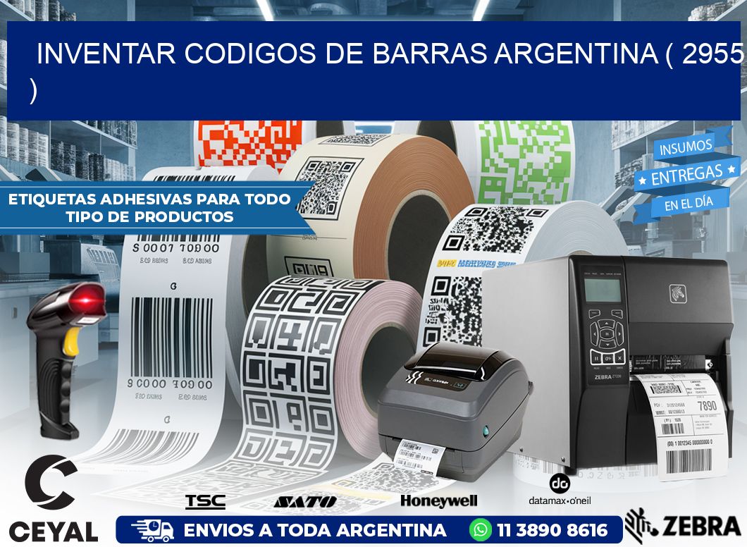 inventar codigos de barras argentina ( 2955 )
