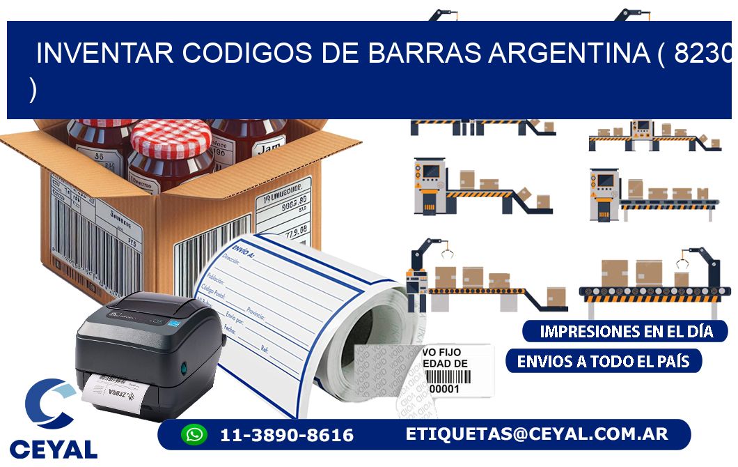 inventar codigos de barras argentina ( 8230 )