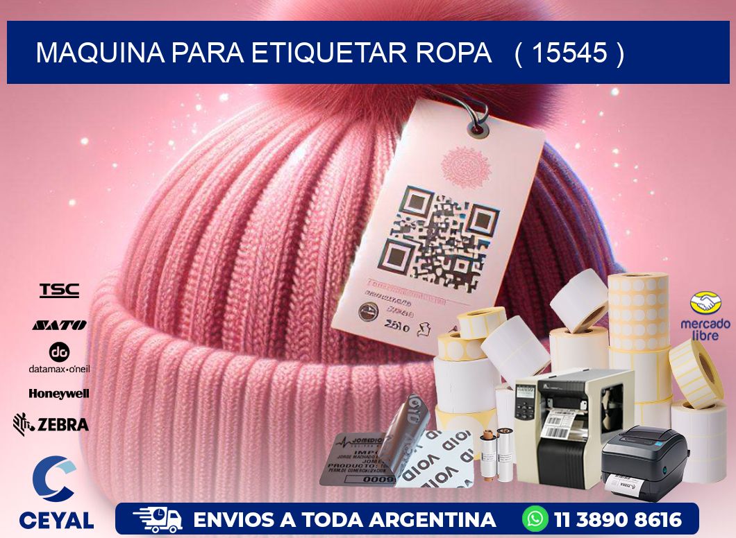 maquina para etiquetar ropa   ( 15545 )