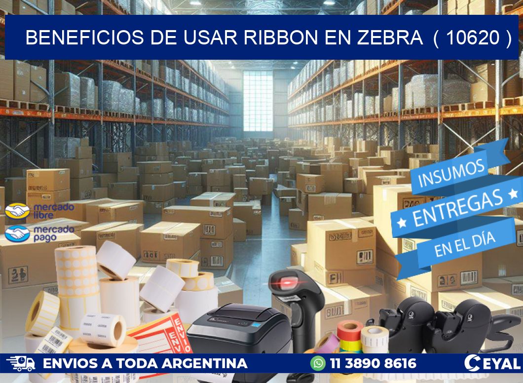 BENEFICIOS DE USAR RIBBON EN ZEBRA ( 10620 )
