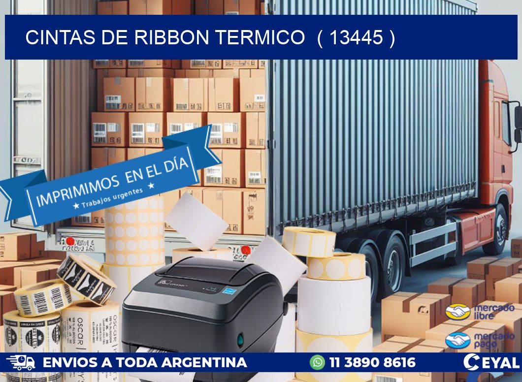 CINTAS DE RIBBON TERMICO ( 13445 )