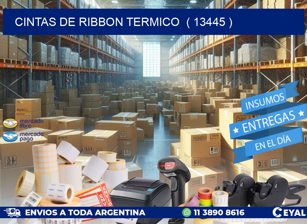 CINTAS DE RIBBON TERMICO ( 13445 )