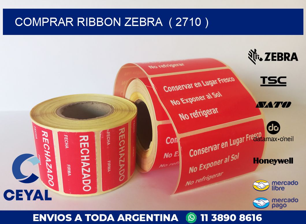 COMPRAR RIBBON ZEBRA  ( 2710 )
