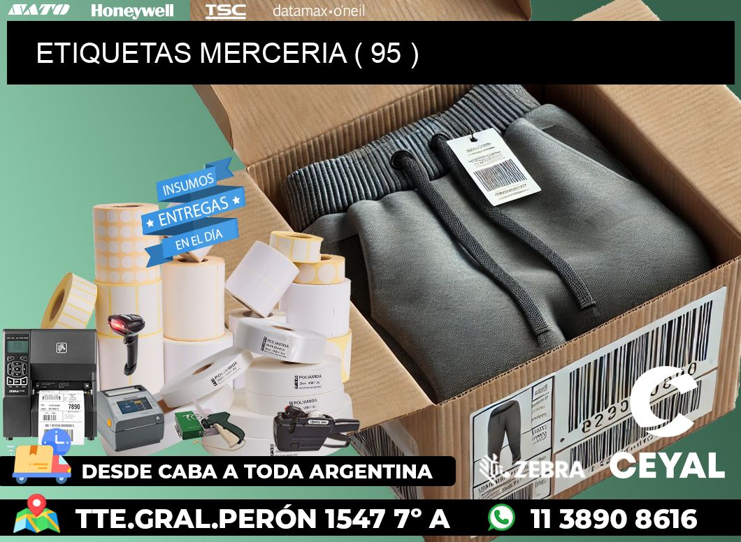 ETIQUETAS MERCERIA ( 95 )